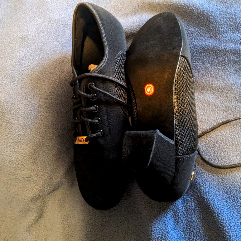 Ballroom practice shoes full suede